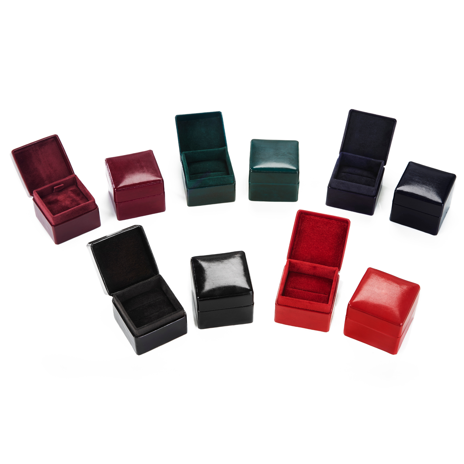 Classic Colour Ring Box Collection (5x5x4 cm)