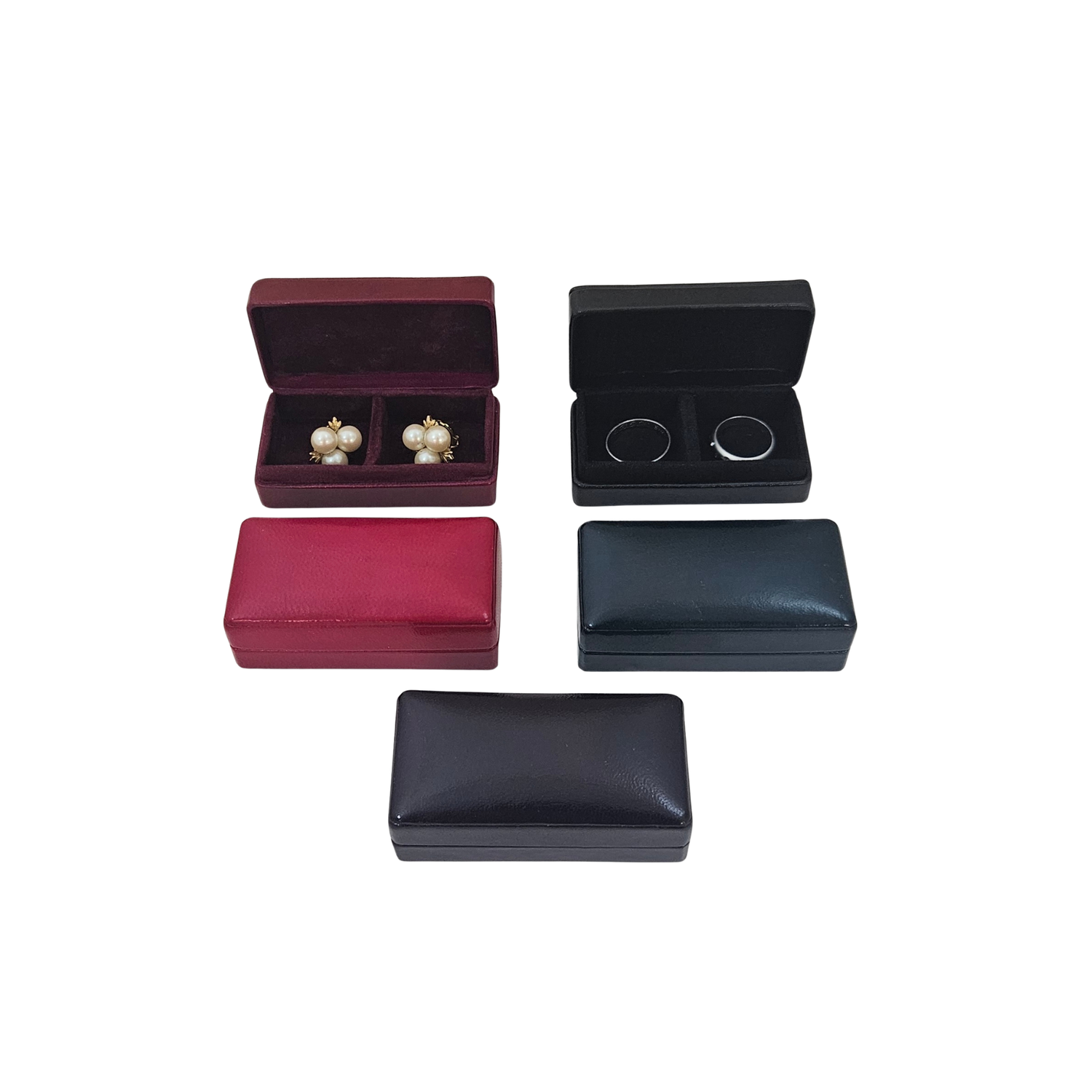 Classic Wedding/Cufflink Ring Boxes (7x3.5x2 cm)