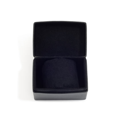 Black Cuff Box – Oval Wedge Pillow - Pack of 5