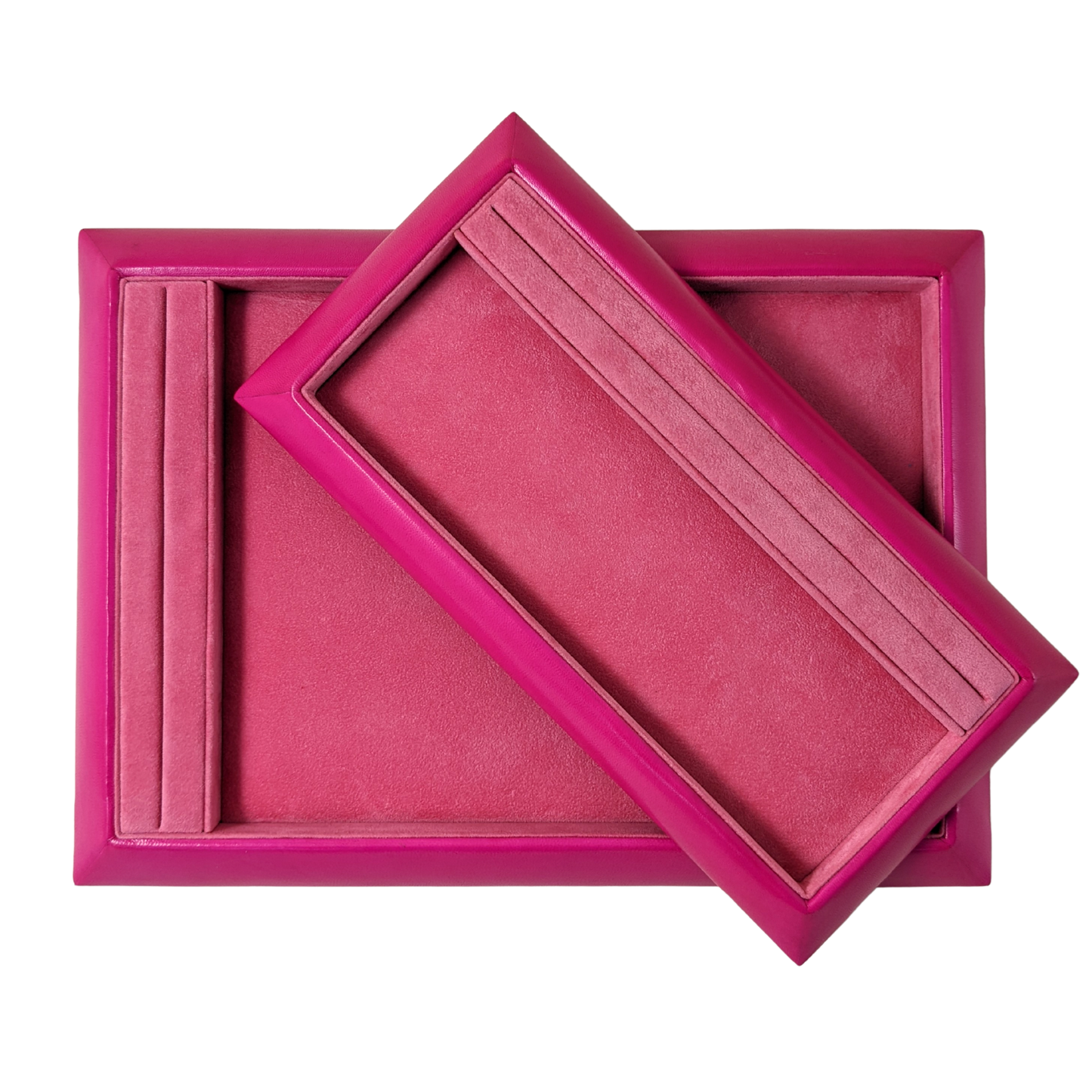 Fuchsia Rectangular Anglo Style Display Tray - Pack of 1